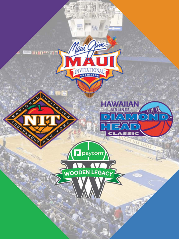 Early season college basketball tournaments