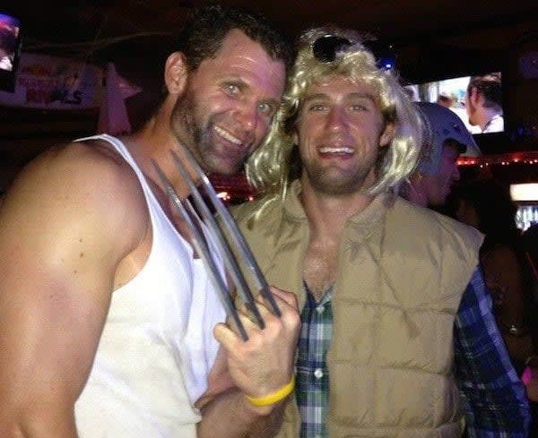 Malcolm as Wolverine. Mike Stone does McGruber.