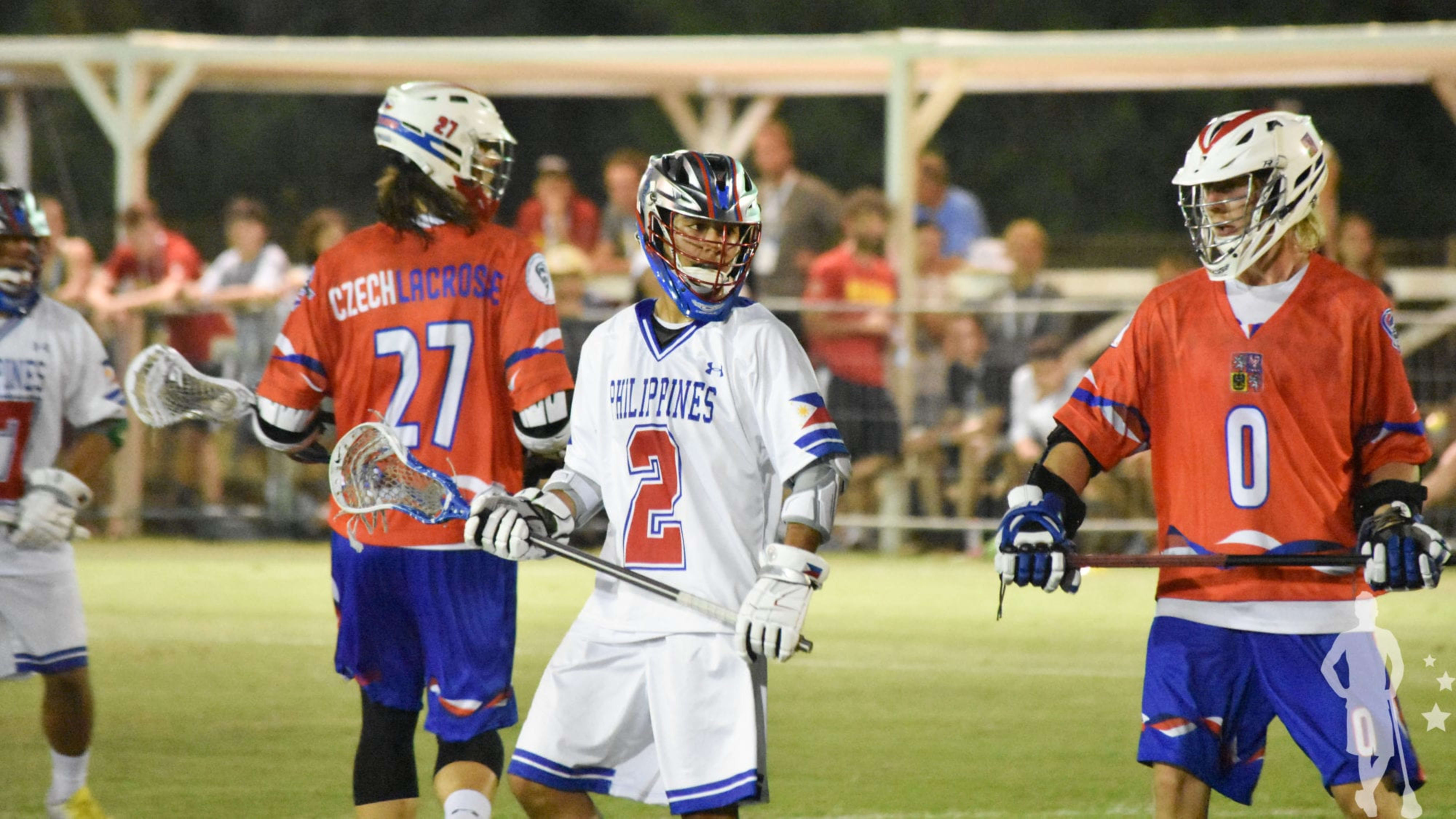 Czech Republic Philippines Ryan Conwell 2018 FIL World Lacrosse Championships world championships