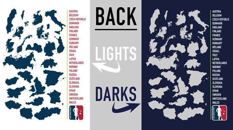 Back of European Championships Apparel Back of European Championships Apparel