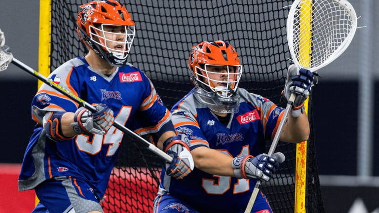 jake pulver sean sconone dallas rattlers major league lacrosse mll pro lacrosse
