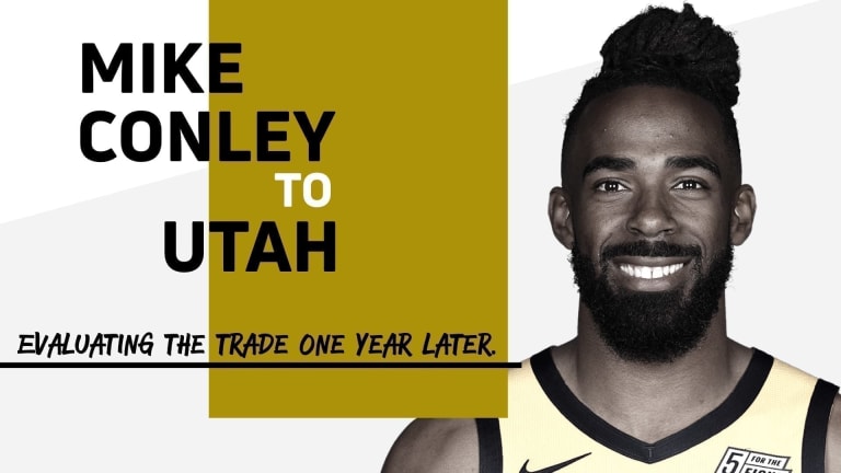 Mike Conley Trade to Utah, One Year Later