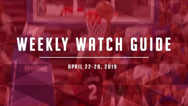 Weekly Watch Guide: April 22-28