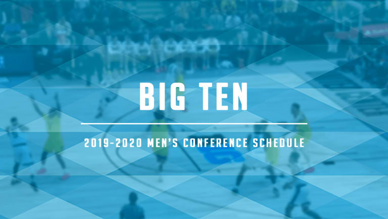 Big Ten Men's 2019-2020 Schedule Released