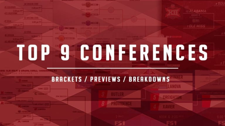 top 9 conferences tourney