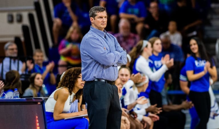 Karl Smesko Florida Gulf Coast FGCU women's basketball head coach credit Brady Young