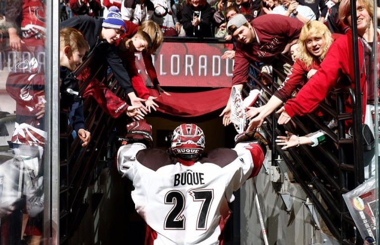 Alex Buque Colorado Mammoth NLL Sock Trick Photo Jack Dempsey