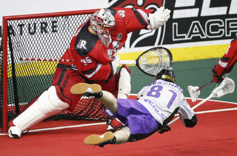 San Diego Seals calgary roughnecks nll national lacrosse league pro lacrosse box lacrosse