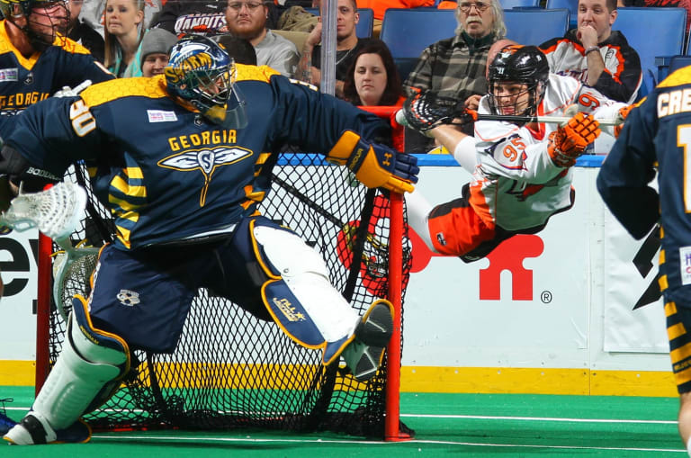 Georgia Swarm Buffalo Bandits NLL 2018 Photo Bill Wippert Eastern Division