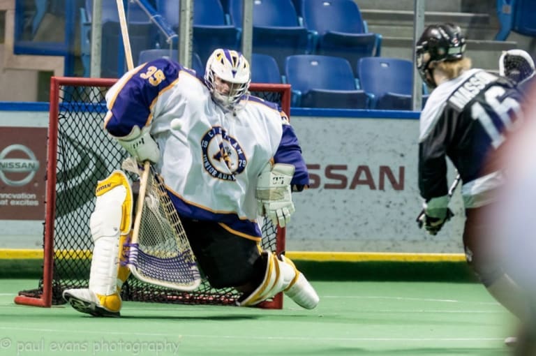 Orangeville Northmen vs Coquitlam Adanacs Minto Cup 2016 Photo: Canadian Lacrosse Association