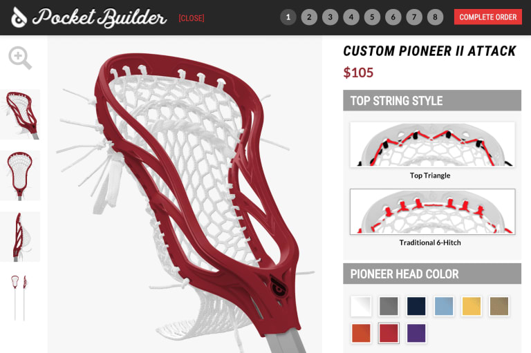 Powell Pioneer II Lacrosse Head