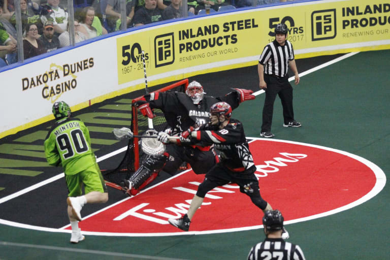 Saskatchewan Rush Calgary Roughnecks NLL Playoffs 2018
