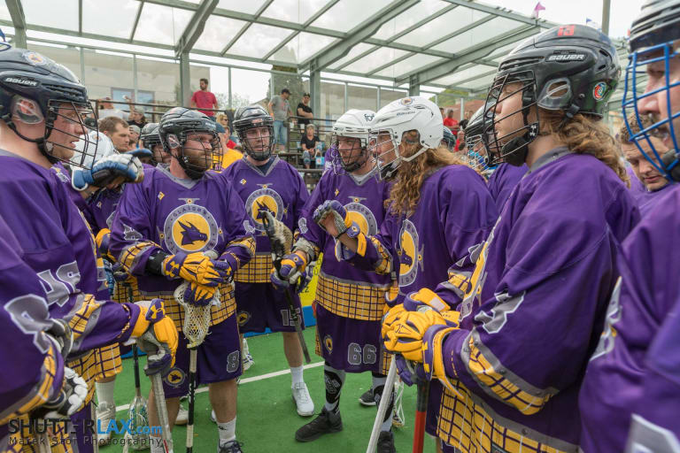 adult lacrosse team at Ales Hrebesky Memorial 2018 AHM 2018