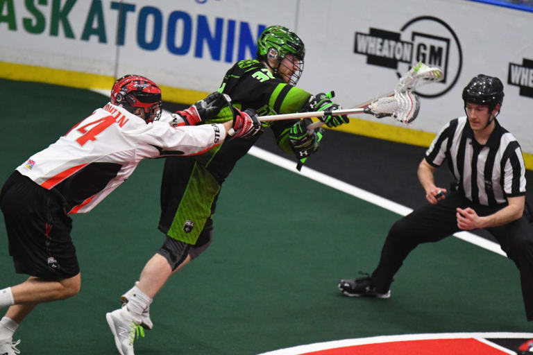 Matthew Dinsdale Saskatchewan Rush Vancouver Stealth NLL 2018