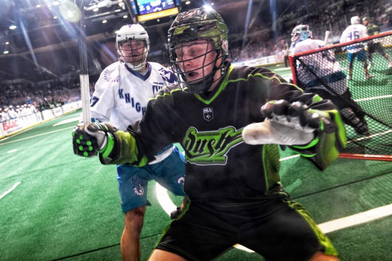 Saskatchewan Rush Rochester Knighthawks NLL 2018 Mid-Season Awards Photos: Micheline V