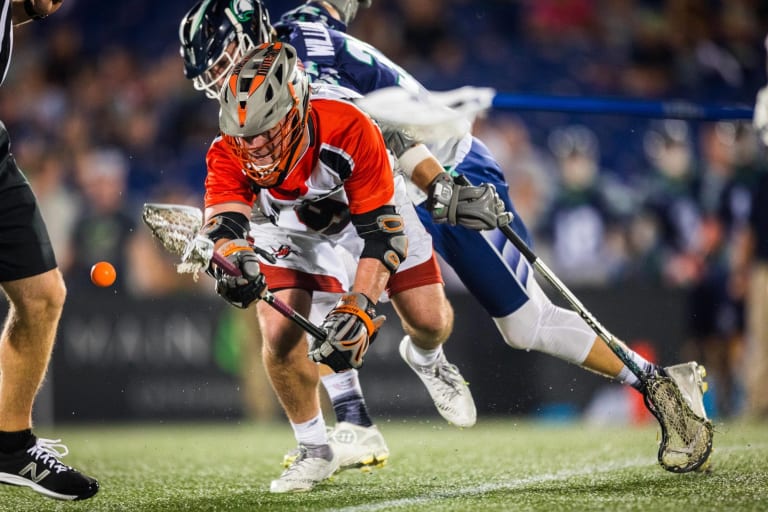 Chesapeake Bayhawks Denver Outlaws Max Adler Photo: Jermain Rangasammy