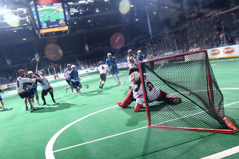 Rochester Knighthawks 2017-18 Home Opener NLL Calgary Roughnecks