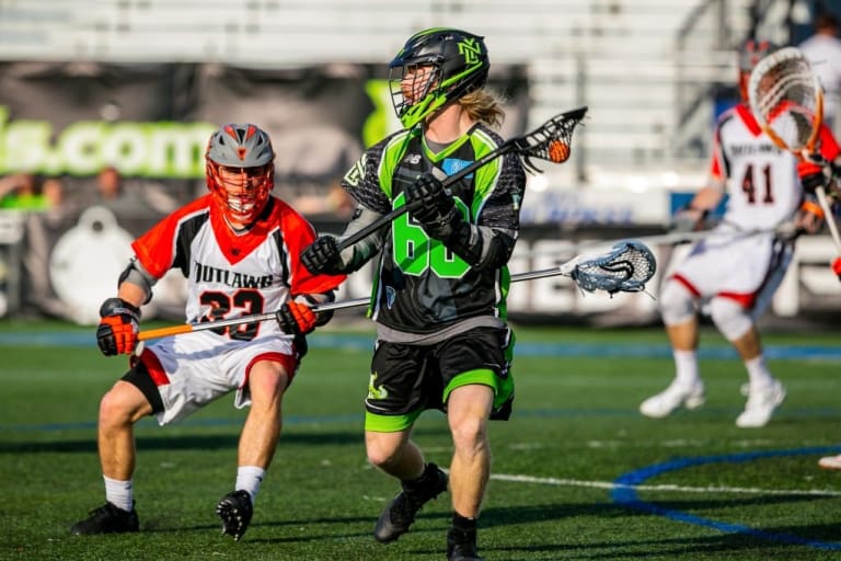 April 29, 2017; Hempstead, NY, USA; Denver Outlaws @ New York Lizards at James M Shuart Stadium.