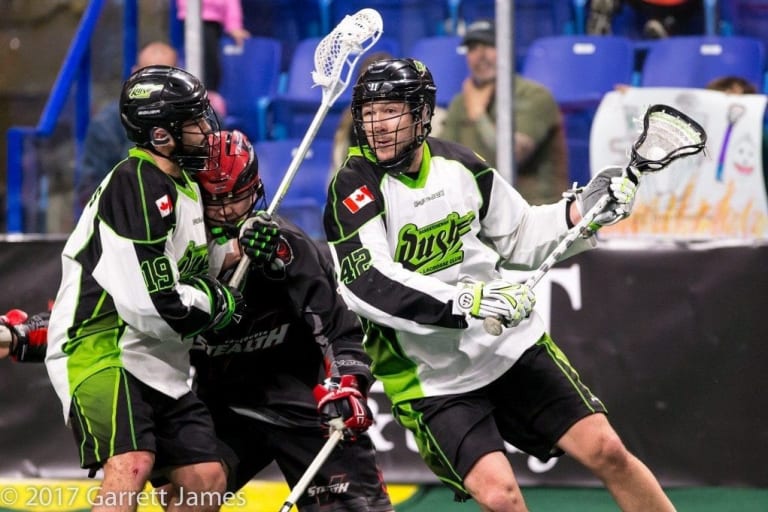 Saskatchewan Rush vs Vancouver Stealth NLL 2017 NLL Media Poll Photo: Jack Dempsey
