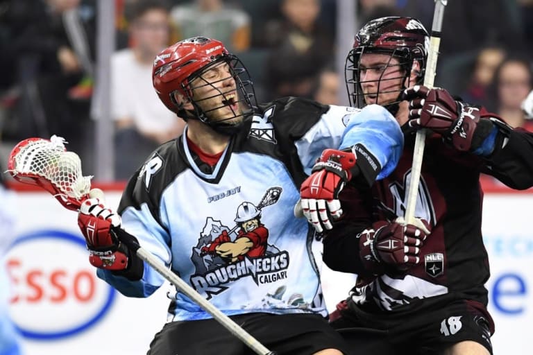 Calgary Roughnecks NLL 2017 Colorado Mammoth media poll Photo: Candace Ward / Calgary Roughnecks