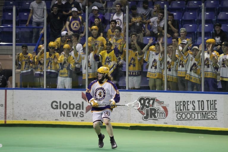 Coquitlam Adanacs vs Orangeville Northmen Minto Cup 2016 Photo: Dan Brodie