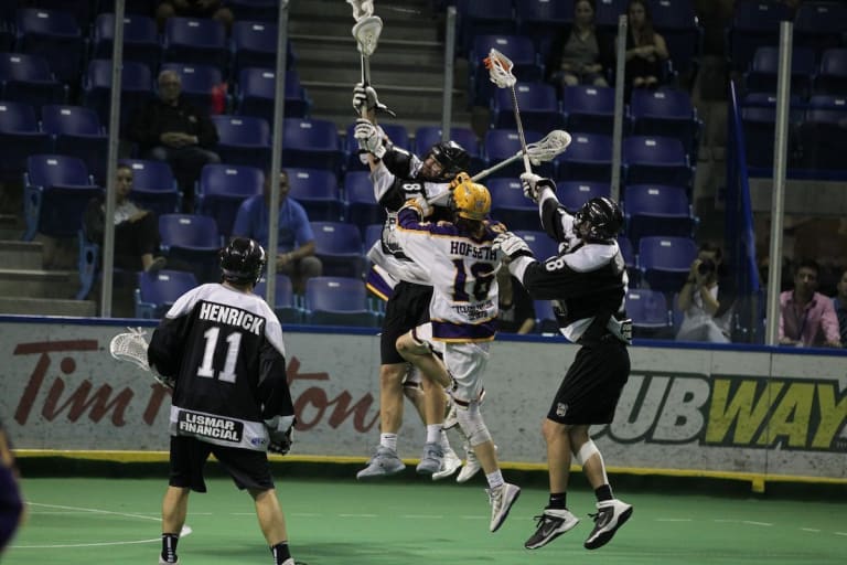 Coquitlam Adanacs vs Orangeville Northmen Minto Cup 2016 Photo: Dan Brodie