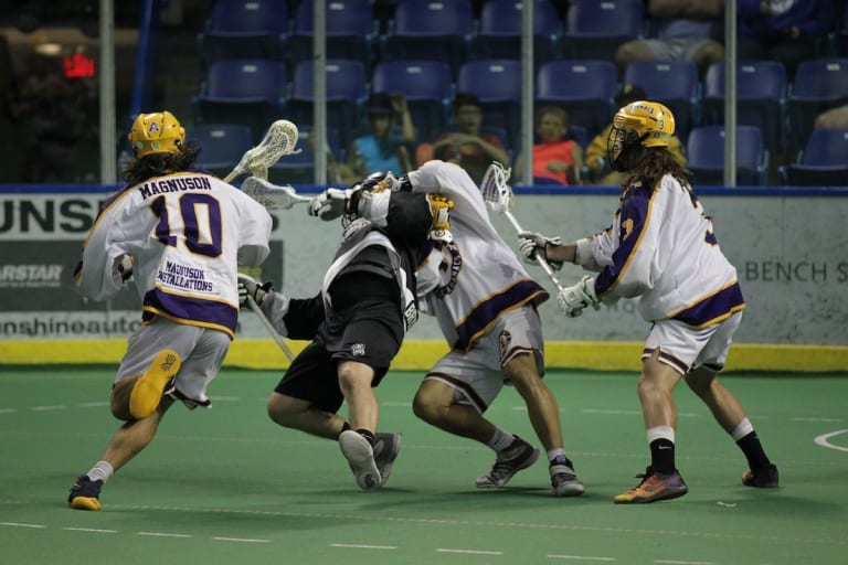 Coquitlam Adanacs vs Orangeville Northmen Minto Cup 2016 Photo: Dan Brodie