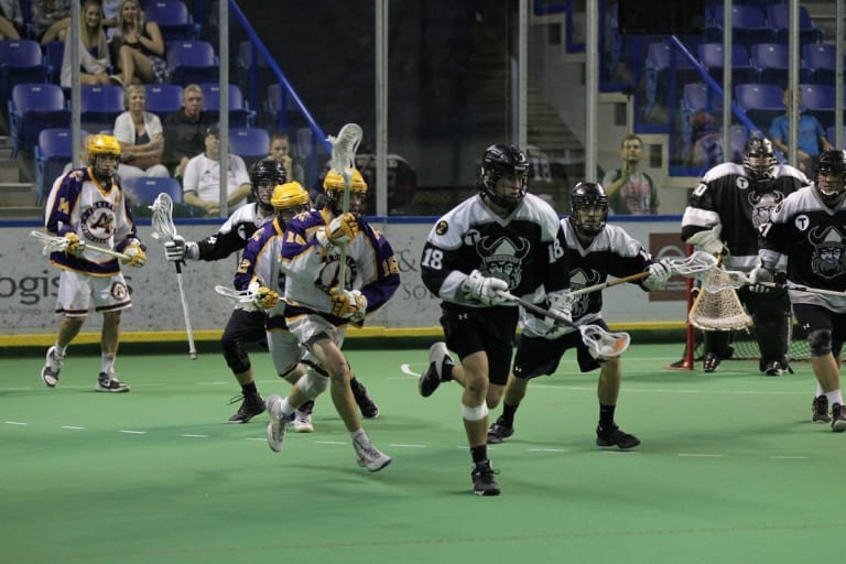 Coquitlam Adanacs vs Orangeville Northmen Minto Cup 2016 Photo: Dan Brodie