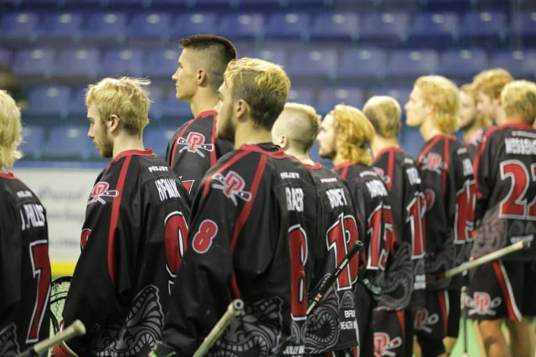 Orangeville Northmen vs Delta Islanders Minto Cup 2016 Photo: Canadian Lacrosse Association