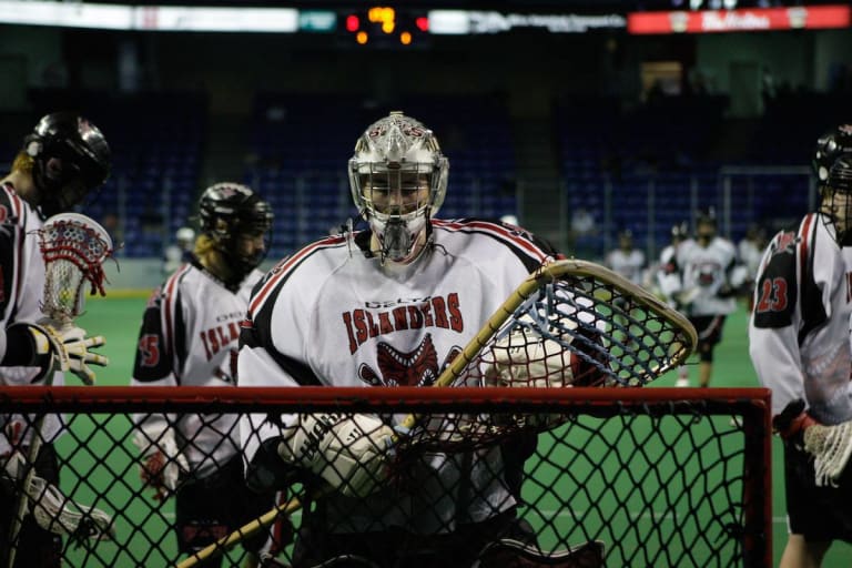 Delta Islanders vs Calgary Mountaineers Minto Cup 2016 Photo: Canadian Lacrosse Association