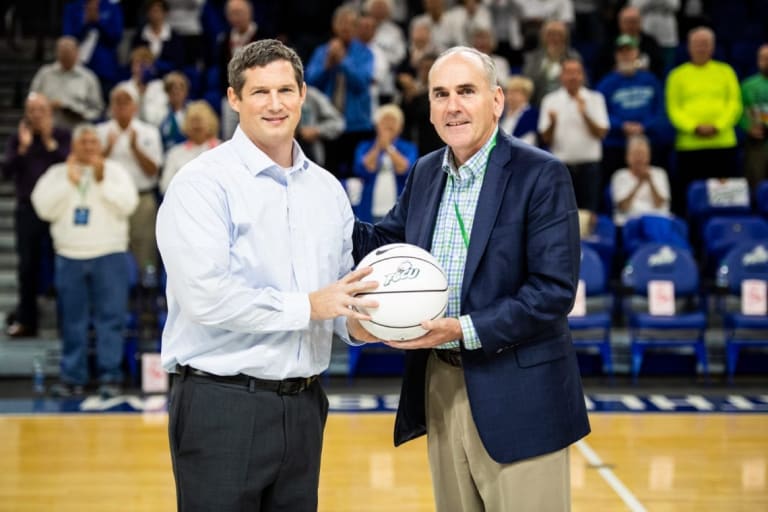 Karl Smesko Florida Gulf Coast FGCU women's basketball head coach credit Brady Young