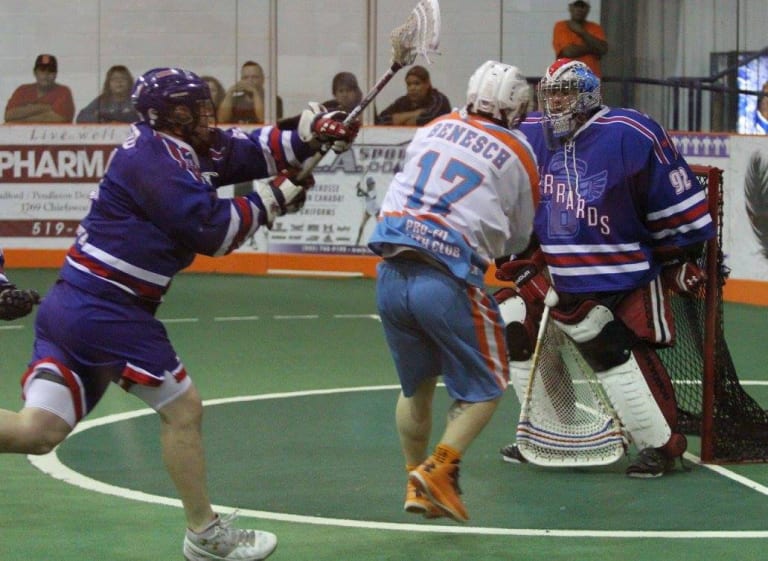 Mann Cup 2016 Six Nations Chiefs Maple Ridge Burrards Photo: Darryl Smart