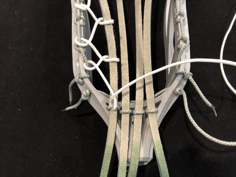 six diamond traditional pocket stringing