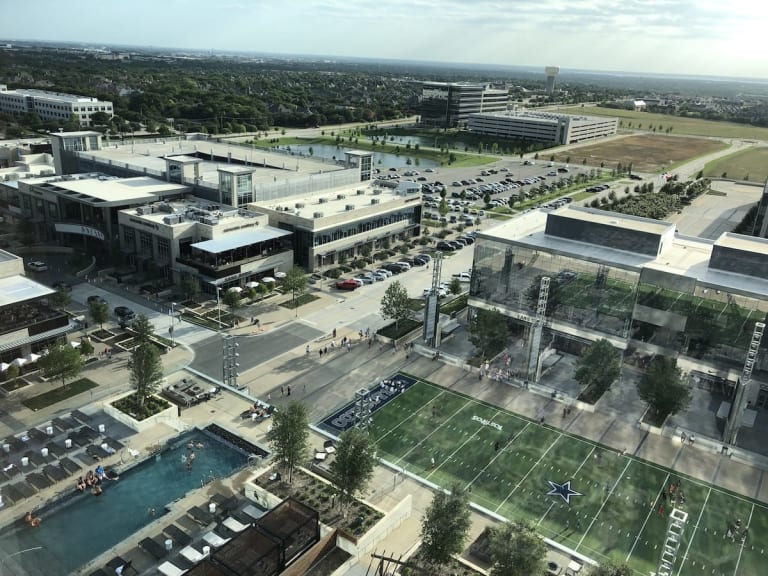 The Star - View from Omni Frisco The Star - View from Omni Frisco