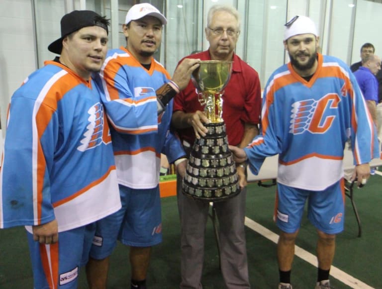 Mann Cup 2016 Six Nations Chiefs Maple Ridge Burrards Photo: Darryl Smart