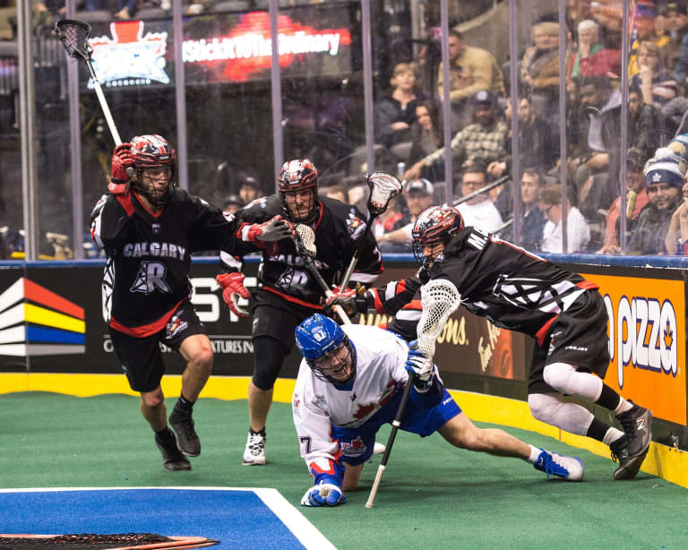 Calgary Roughnecks Toronto Rock 2018 NLL Photo: Ryan McCullough