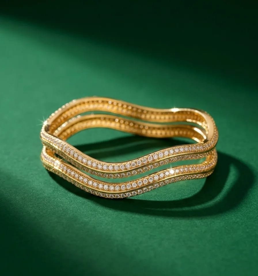 Waves Bangles