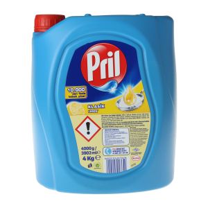 Pril Sıvı Bulaşık Deterjanı İkili Etki Limon 4 lt