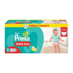 Prima Külot Bez Fırsat Paket 78'li 3 Beden