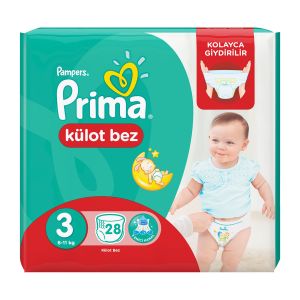 Prima Külot Bez 28'li 3 Beden