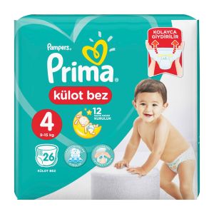 Prima Külot Bez 26'lı 4 Beden