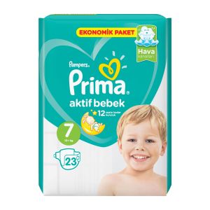 Prima Aktif bebek Bezi Ekonomik 23'lü 7 Beden