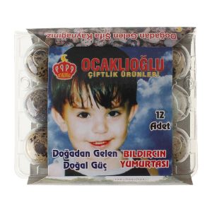 Ocaklıoğlu Bıldırcın Yumurtası 12'li