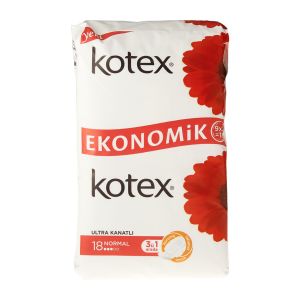 Kotex Ultra Hijyenik Ped Normal Eko Paket 18'li