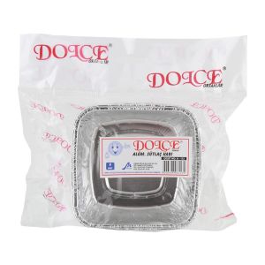 Dolce Alüminyum Sütlaç Kabı 6'lı