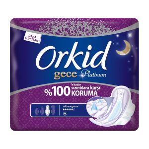 Orkid Platinum Tekli Paket Gece 6'lı