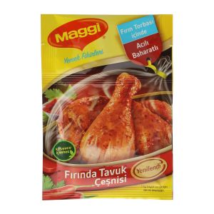 Maggi Acılı ve Baharatlı Fırında Tavuk Çeşni 34 gr