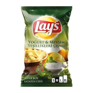 Lay's Süper Boy Yoğurt & Mevsim Yeşillikleri 113gr