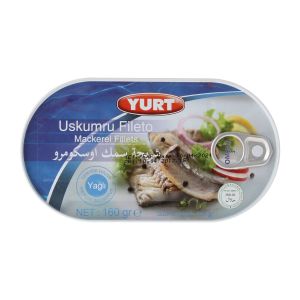 Yurt Uskumru Fileto 160 gr