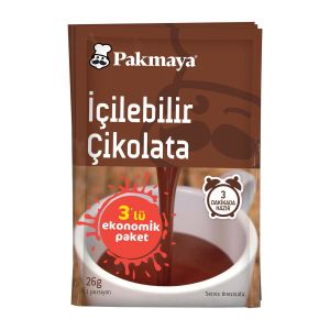 Pakmaya Sıcak Çikolata 3'lü 26 gr